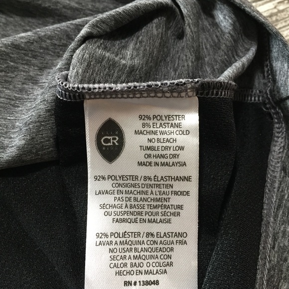 Club Ride Cycling T Shirt Men’s L Gray Black Back Pockets Short Sleeve. - Picture 10 of 11